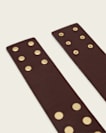 Rio Studded Leather Waist Belt