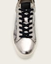 Shana Low Top Metallic Leather Trainers