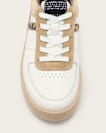 Vix Low Top Round Toe Suede Trainers