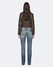 Errie Leather Biker Jacket