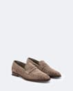 Jules Hand-Stitched Suede Loafers