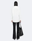 Oversized cotton poplin shirt