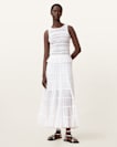Marion Shirred Sleeveless Top
