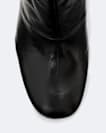 Low pull on heeled boot