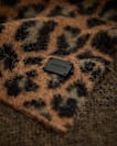 Lex Leopard Print Brushed Scarf