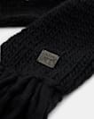 Amber Mixed Knitted Scarf