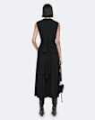 Midi wrap dress