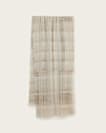 Rumi checked scarf