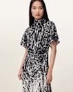 Rosie Short Sleeve Midi Dress