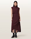 Rayanna Pleated Midi Dress