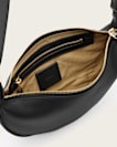 Half Moon Leather Crossbody Bag