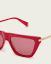 Minka Flat Top Cat Eye Sunglasses