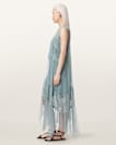 Clara Mesh Midi Dress