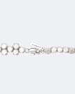 Faceted Metal Bead Necklace
