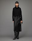 Tierny Roll Neck 2-In-1 Midi Slip Dress
