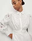 Keeley Embroidered Broderie Mini Dress
