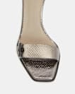 Betty Square Toe Leather Heeled Sandals