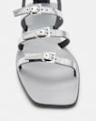 Lore Metallic Leather Gladiator Sandals