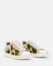Sheer Leather Bolt Trainers