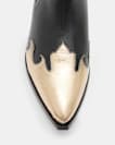 Dellaware Pointed Leather Western Boots