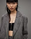 Elle Double Breasted Lightweight Blazer