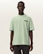 Redact Oversized Embroidered Logo T-Shirt