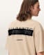 Redact Oversized Embroidered Logo T-Shirt