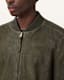 Buckley Suede Bomber Jacket