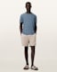 Figure Crew Neck Raw Edge T-Shirt