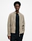 Cora Suede Snap Back Collar Jacket