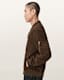 Rokko Relaxed Suede Bomber Jacket