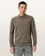 Statten Long Sleeve Ramskull Polo Jumper