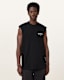 Underground Sleeveless Crew Neck T-Shirt