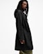 Birdman Hooded Oversized Parka Coat