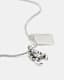 Scorpius Tag Sterling Silver Necklace