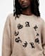 Scripture Gothic Jacquard Logo Jumper
