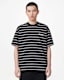 Underground Oversized Striped T-Shirt