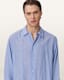 Furrow Long Sleeve Boxy Striped Shirt