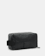 Kobe Leather Logo Printed Wash Bag