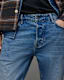 Cigarette Skinny Distressed Denim Jeans