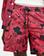Kaza Elasticated Waist Floral Swimshorts