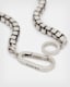 Box Chunky Chain Sterling Silver Bracelet