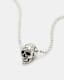 Moonskull Sterling Silver Charm Necklace