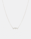 Phang Sterling Silver Logo Necklace