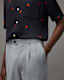 Buller Wool Blend Cropped Slim Trousers