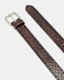 Matias Tooled Leather Belt