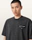 Redact Oversized Embroidered Logo T-Shirt