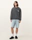 Soleil Crew Oversized Cropped Sweatshirt