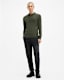 Mode Merino Long Sleeve Ramskull Polo Shirt