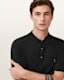 Mode Merino Short Sleeve Ramskull Polo Shirt